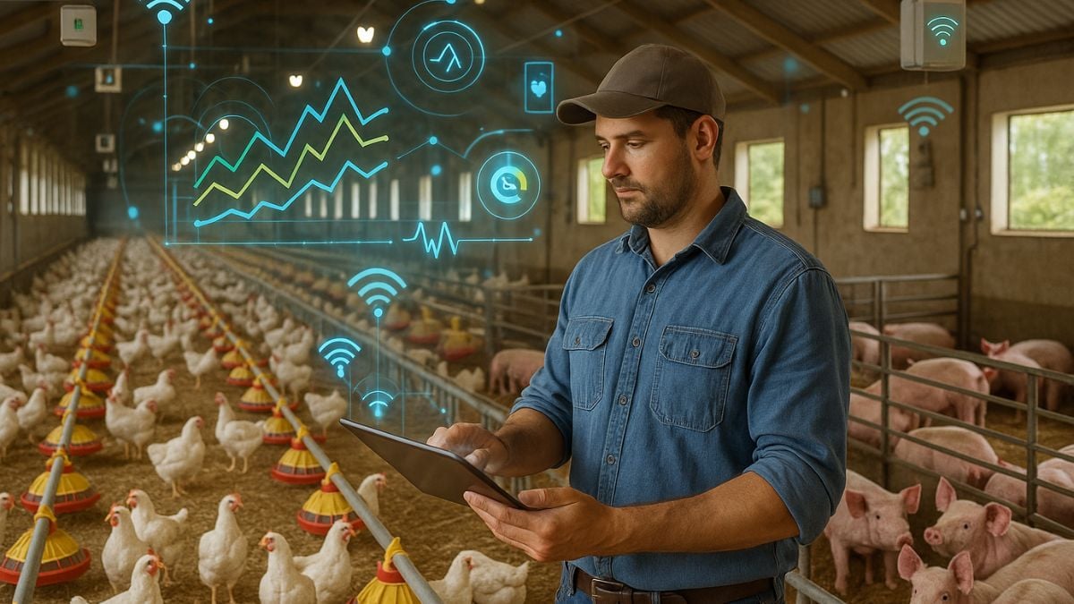 Conectividade no campo acelera transformação digital na avicultura e suinocultura